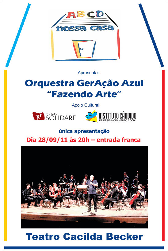 Geração Azul no Teatro Cacilda Becker Geração Azul no Teatro Cacilda Becker
